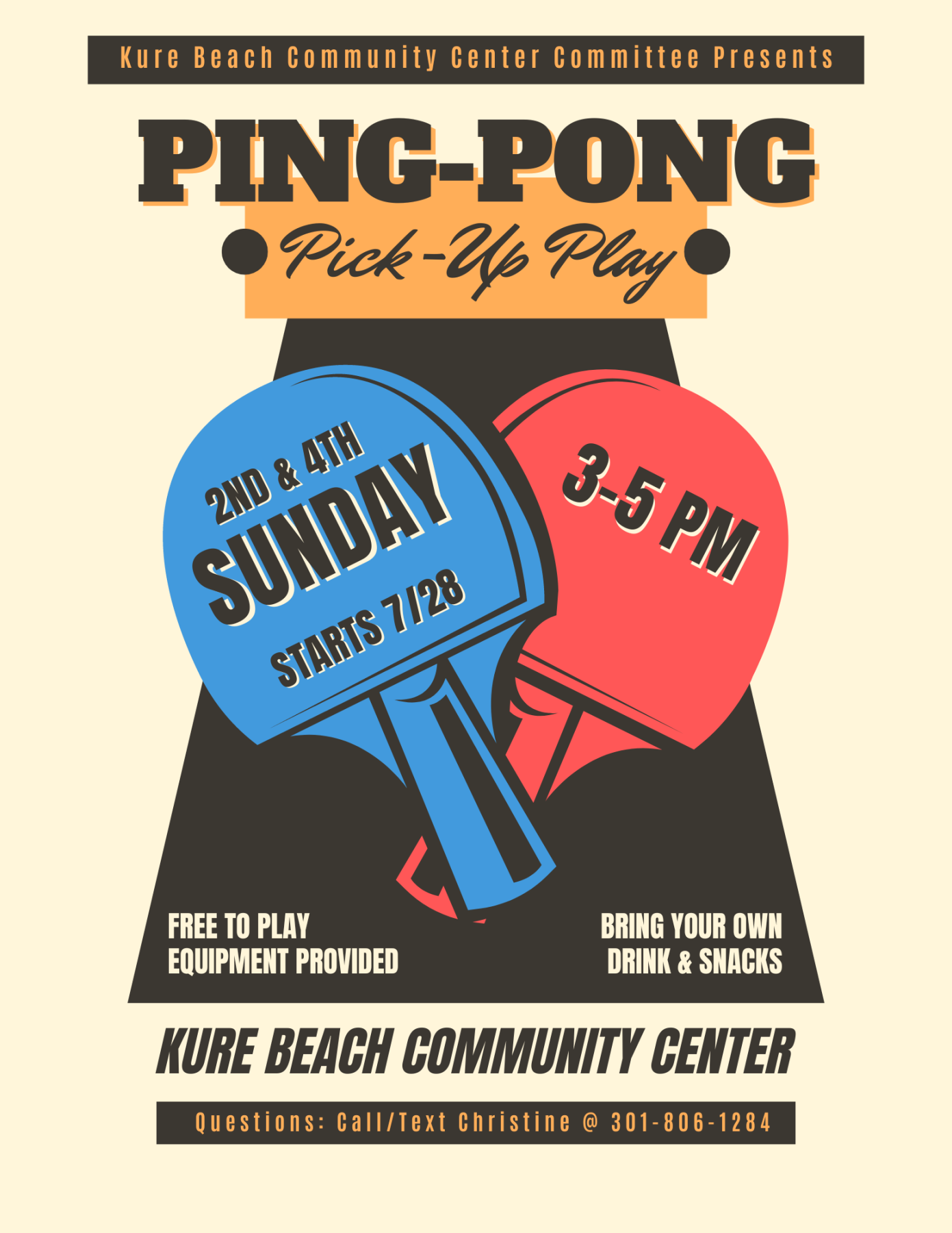 Pick Up Ping Pong Details